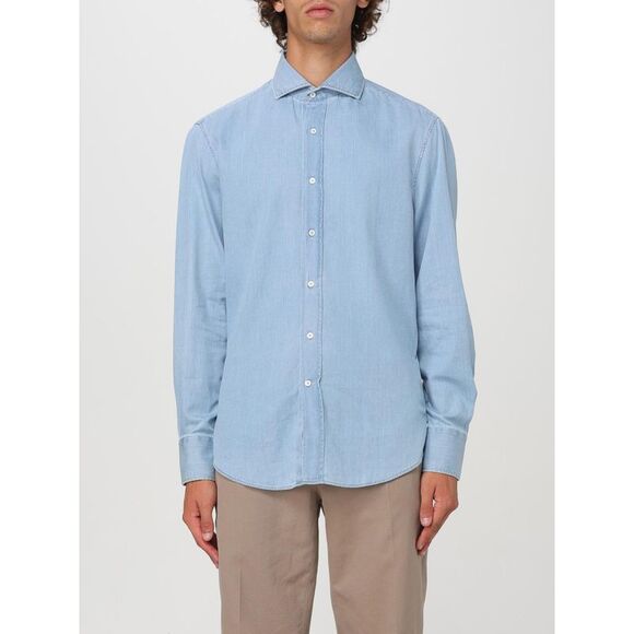 Brunello Cucinelli Shirt Men Denim